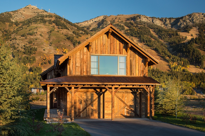 Front Exterior - Lodge at Shooting Star 01 - Teton Village, WY - Luxury Villa Rental