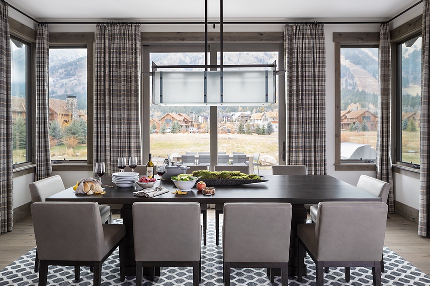 Dining - Cirque View Homestead - Teton Village, WY - Luxury Villa Rental