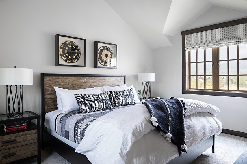 Guest Bedroom 1 - Four Pines 08 - Teton Village, WY - Luxury Villa Rental