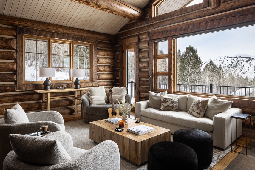 Great Room - Rodeo Ridge - Jackson WY - Luxury Villa Rental