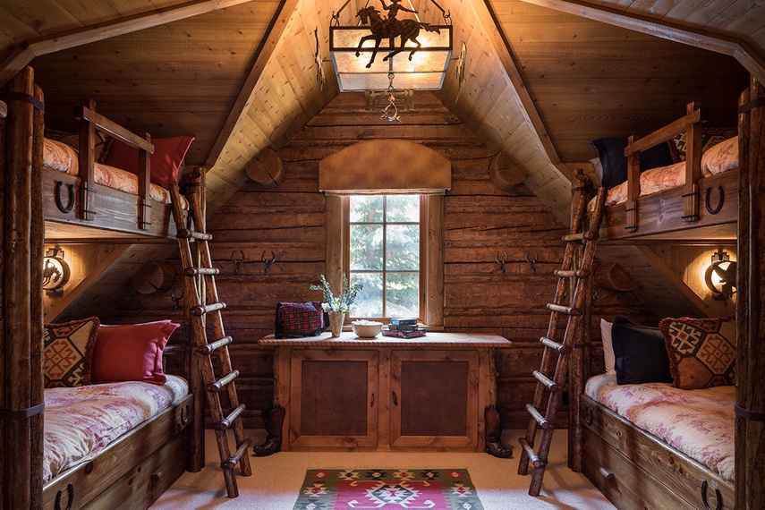 Bunk Room - Royal Wulff Lodge - Jackson Hole, WY - Private Luxury Villa Rental