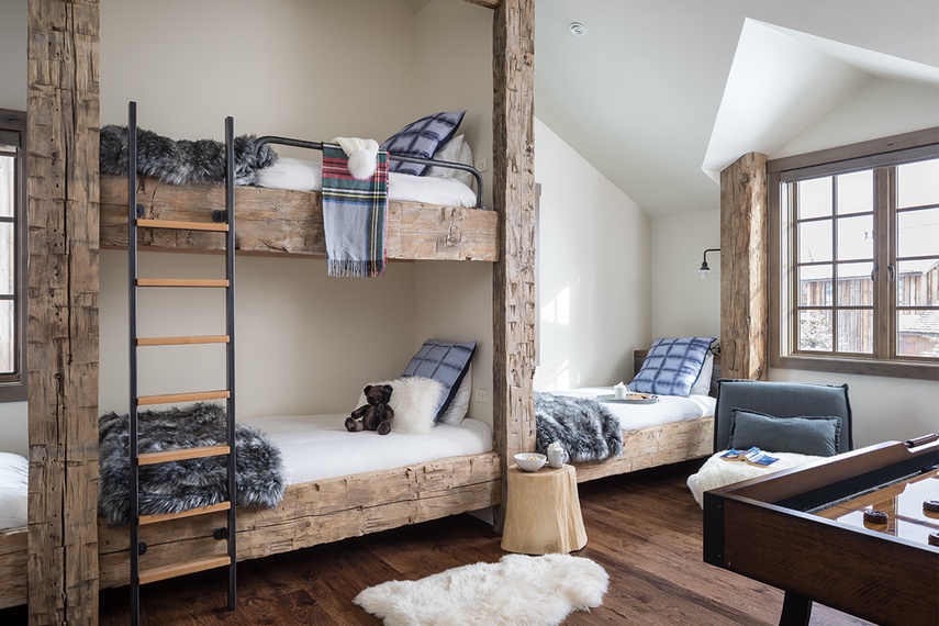 Bunk Room - Four Pines 06 - Teton Village, WY - Luxury Villa Rental