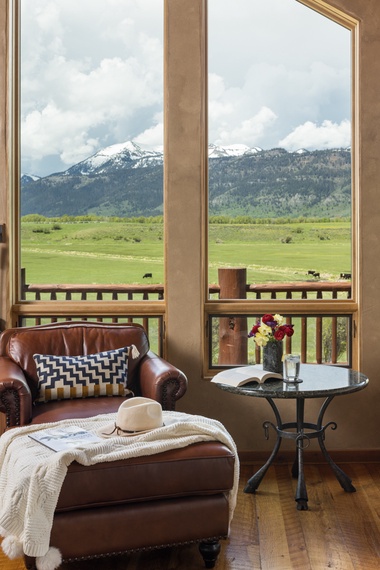 Sitting Area - Home on the Range - Jackson Hole, WY - Luxury Villa Rental