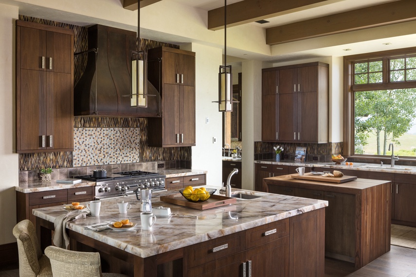 Kitchen - Le Refuge - Jackson Hole, Wyoming - Luxury Villa Rental