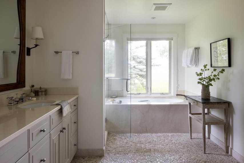 Primary Bathroom - Retreat on the Creek - Jackson Hole, WY - Luxury Villa Rental