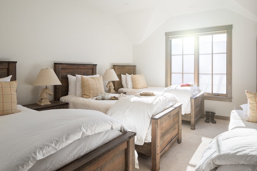 Guest Bedroom 2 - Four Pines 102 - Teton Village, WY - Luxury Villa Rental