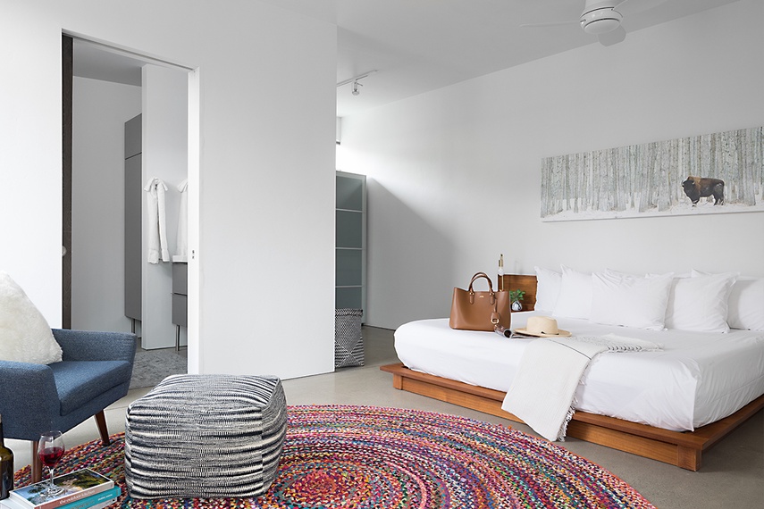 Primary Bedroom - Taminah Retreat - Jackson, WY - Luxury Villa Rental