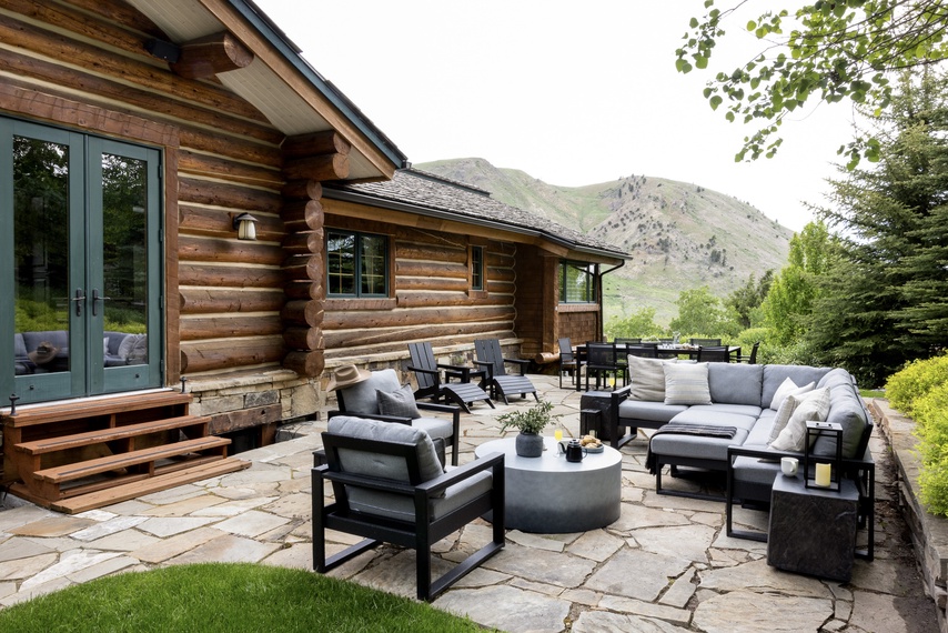 Patio - Rodeo Ridge - Jackson WY - Luxury Villa Rental