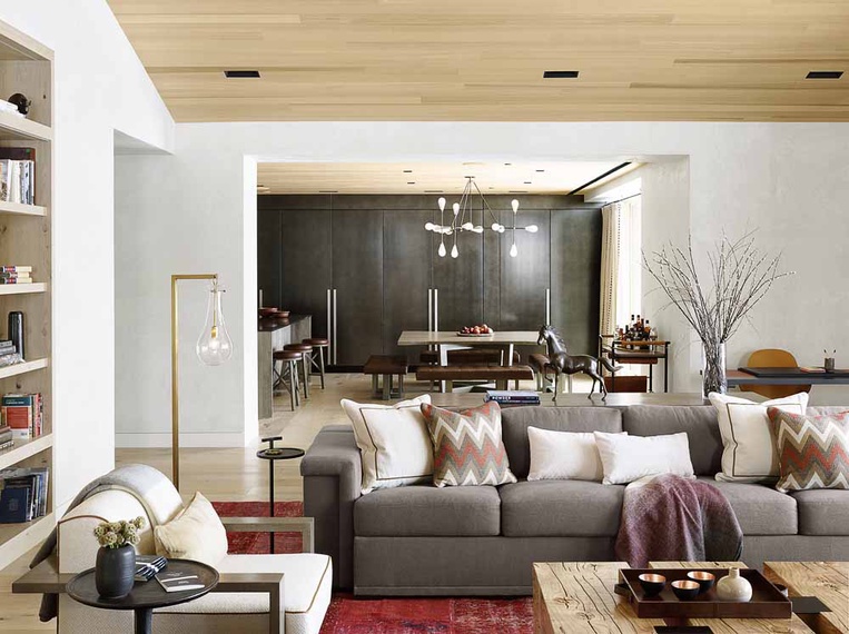 Great Room - Four Bedroom Suite - Caldera House Teton Village, WY