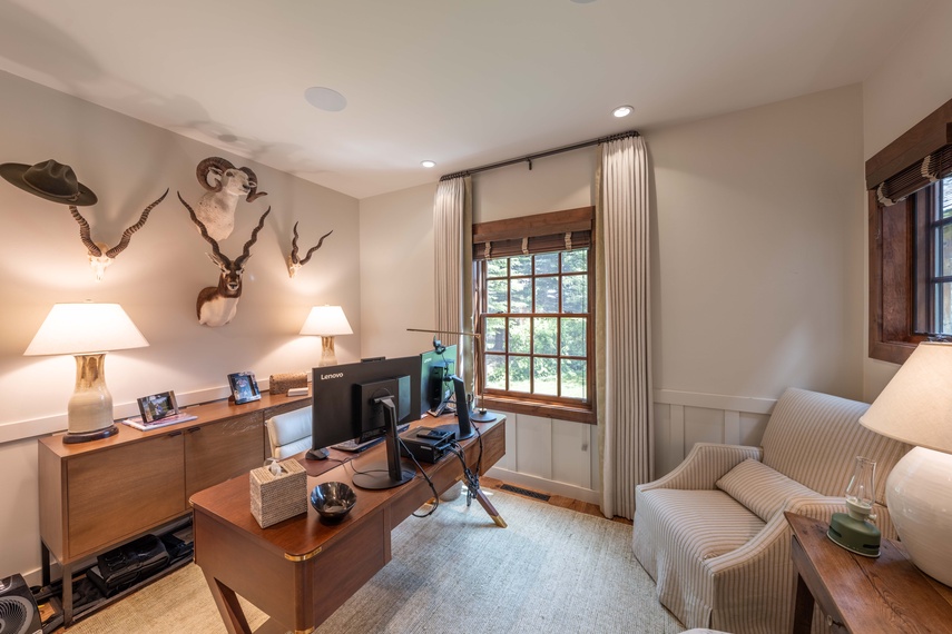 Office - Shooting Star Cabin 05 - Teton Village, WY - Luxury Villa Rental