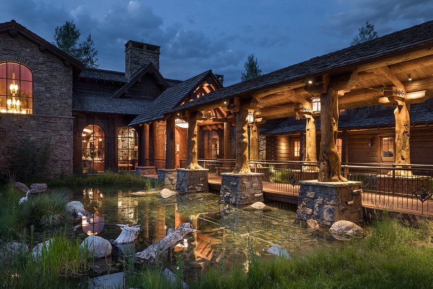 Exterior - Royal Wulff Lodge - Jackson Hole, WY - Private Luxury Villa Rental