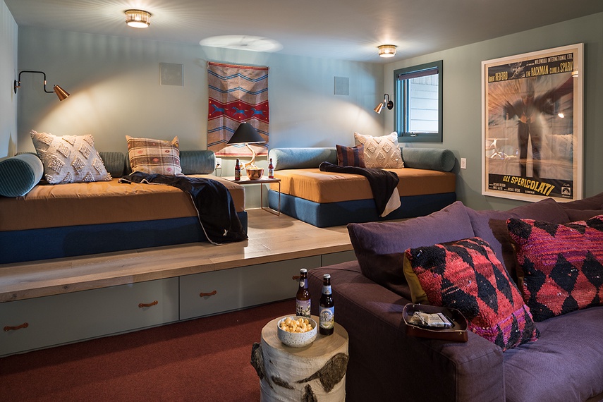 Media Room - Sundown - Jackson WY - Luxury Villa Rental