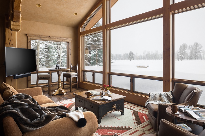 Sitting Area - All Spruced Up - Jackson Hole, WY - Luxury Villa Rental