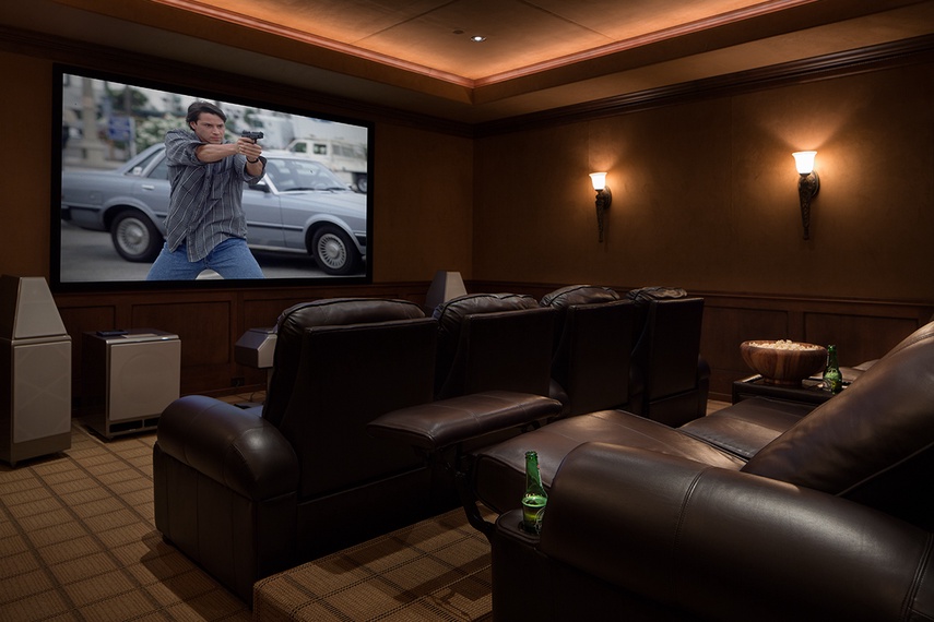 Theater - Phillips Ridge - Jackson, WY - Luxury Villa Rental