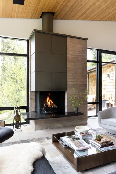 Great Room - Main House - Fish Creek Compound - Wilson, WY - Luxury Villa Rental