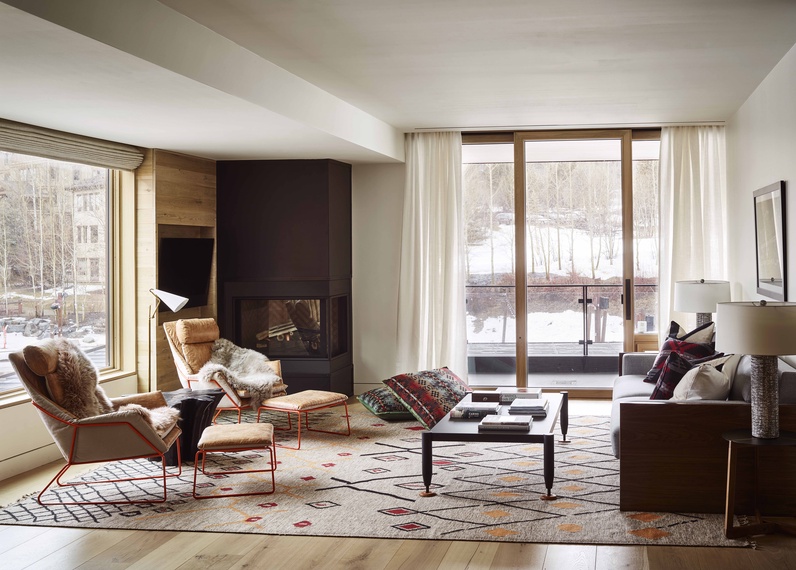 Great Room - Two Bedroom Suite - Caldera House Teton Village, WY