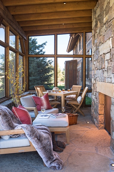 Patio - Lodge at Shooting Star 01 - Teton Village, WY - Luxury Villa Rental