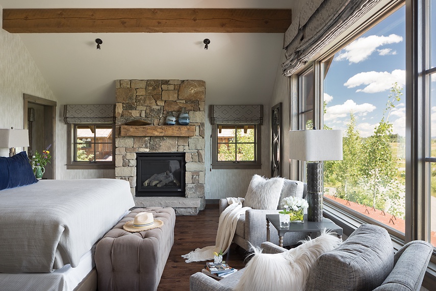 Primary Bedroom - Lodge at Shooting Star 03 - Teton Village, WY - Luxury Villa Rental