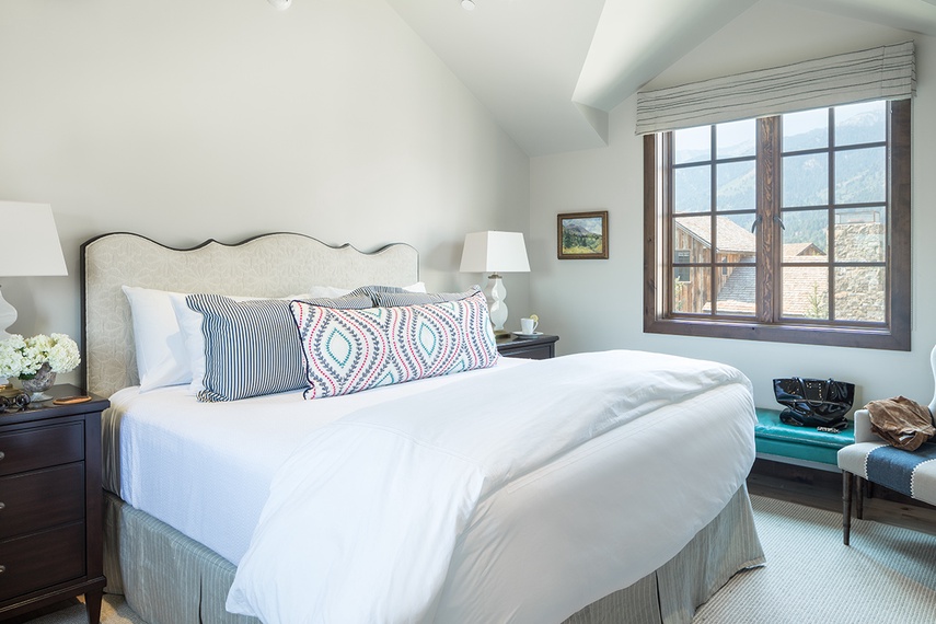 Guest Bedroom 1 - Four Pines 14 - Teton Village, WY - Luxury Villa Rental