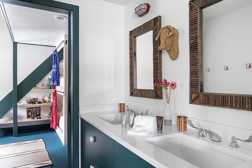 Guest Bathroom - Sundown - Jackson WY - Luxury Villa Rental