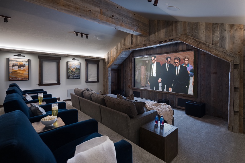 Theater - Northern Exposure - Jackson, WY - Luxury Villa Rental