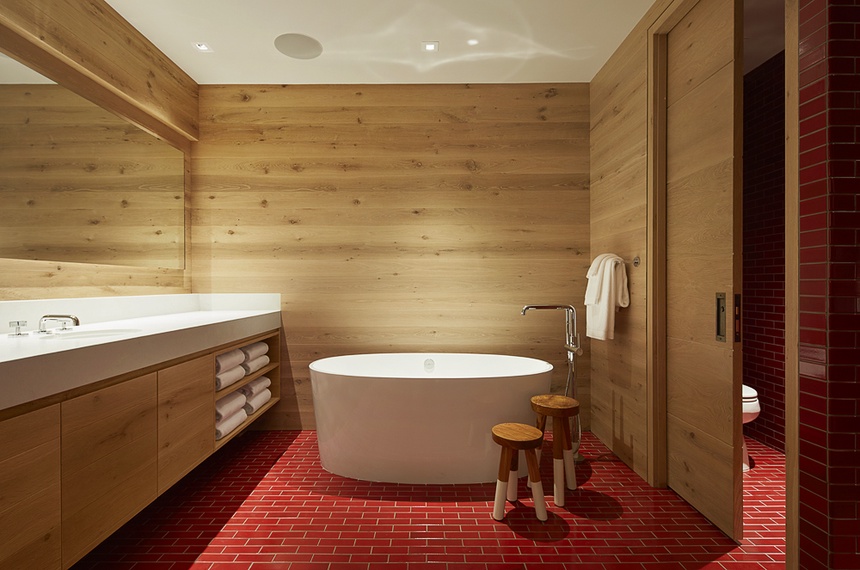 Bathroom - Two Bedroom Suite - Caldera House Teton Village, WY