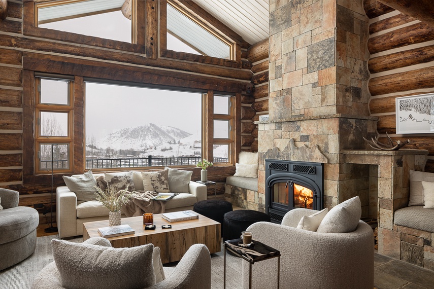 Great Room - Rodeo Ridge - Jackson WY - Luxury Villa Rental