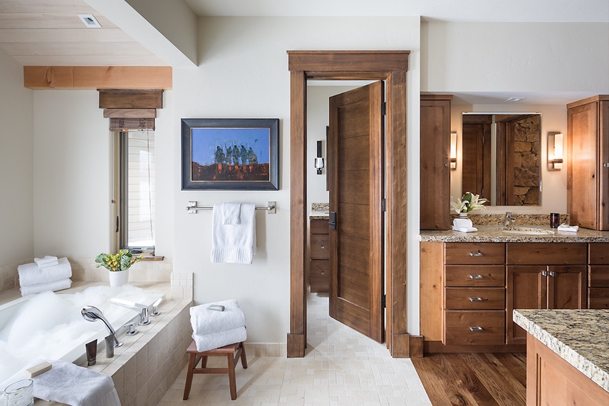 Junior Suite- Paintbrush Retreat - Jackson Hole, WY - Luxury Villa Rental