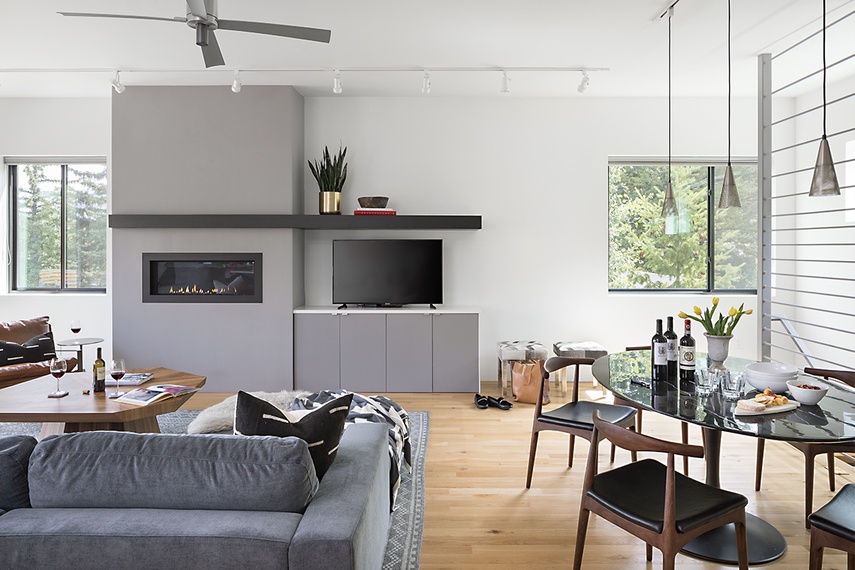 Great Room and Dining - Jackson View - Jackson Hole, WY - Luxury Villa Rental