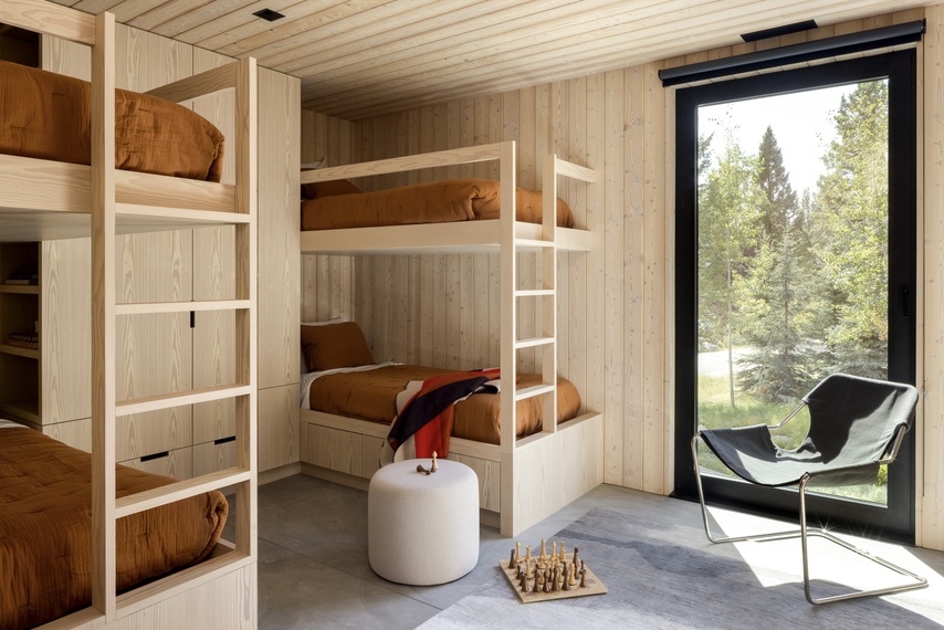 Guest Bedroom 1 - Caju - Teton Village, WY - Luxury Villa Rental