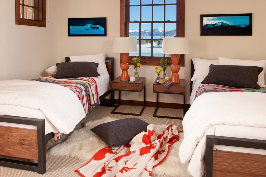 Guest Bedroom 2 - Shooting Star Cabin - Teton Village, WY - Luxury Villa Rental