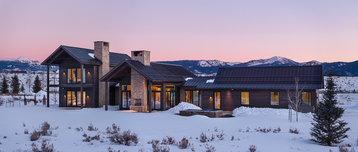 Back Exterior - Northern Hideaway - Jackson, WY - Luxury Villa Rental