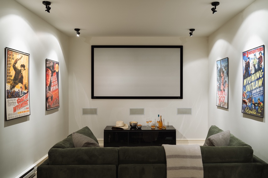 Media Room - Smoky Hollow - Jackson, WY - Luxury Villa Rental