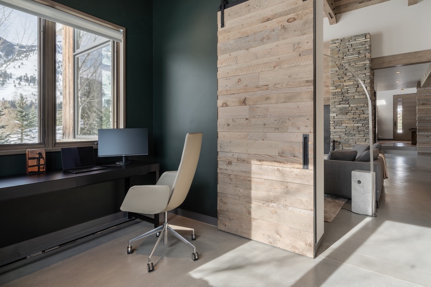 Office - Randonnée Lodge - Teton Village, WY - Luxury Villa Rental