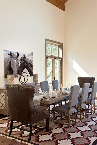 Dining - Fish Creek Lodge 02 - Teton Village, WY - Luxury Cabin Rental