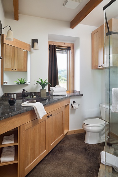 Guest Bathroom - Munger View - Jackson Hole, WY - Luxury Villa Rental