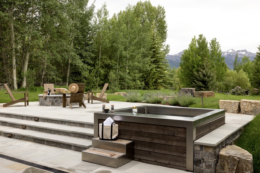 Hot Tub - Aspen Vista - Jackson, WY - Luxury Villa Rental