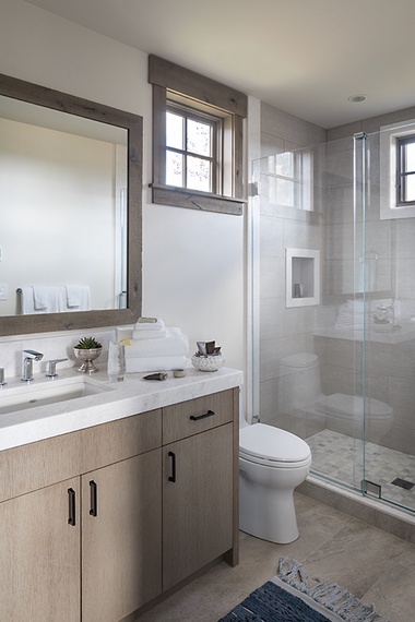 Guest Bathroom - Cirque View Homestead - Teton Village, WY - Luxury Villa Rental