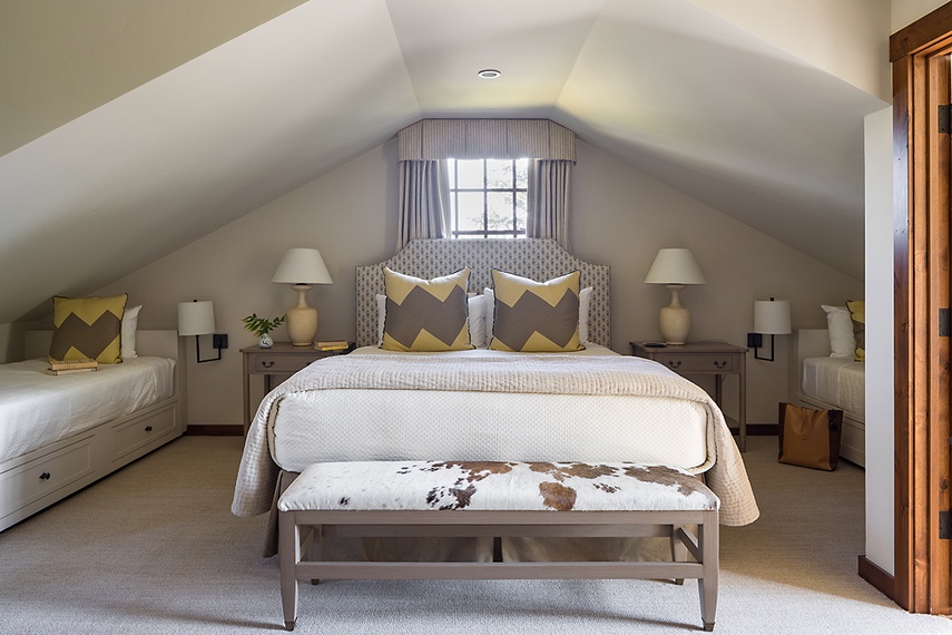 Guest Bedroom 03 - Shooting Star Cabin 11 - Teton Village, WY - Luxury Villa Rental