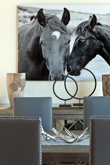 Dining - Fish Creek Lodge 02 - Teton Village, WY - Luxury Cabin Rental