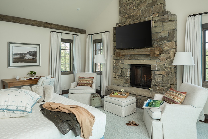 Primary Bedroom - Four Pines 12 - Teton Village, WY - Luxury Villa Rental