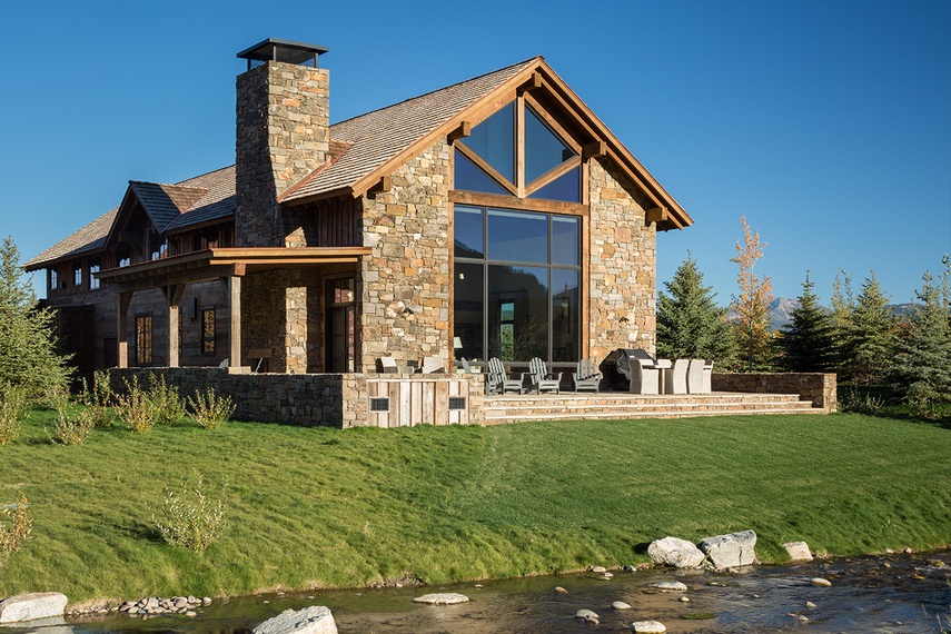 Back Exterior - Lodge at Shooting Star 04 - Teton Village, WY - Luxury Villa Rental