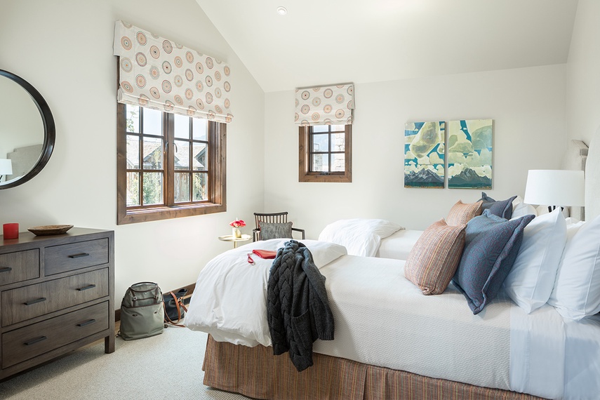 Guest Bedroom 2 - Four Pines 14 - Teton Village, WY - Luxury Villa Rental