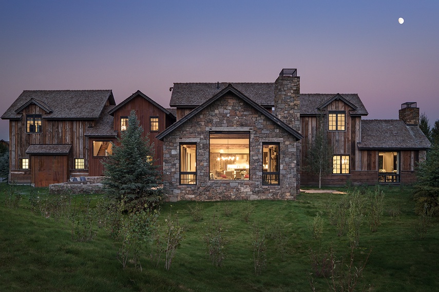 Exterior - Four Pines 14 - Teton Village, WY - Luxury Villa Rental