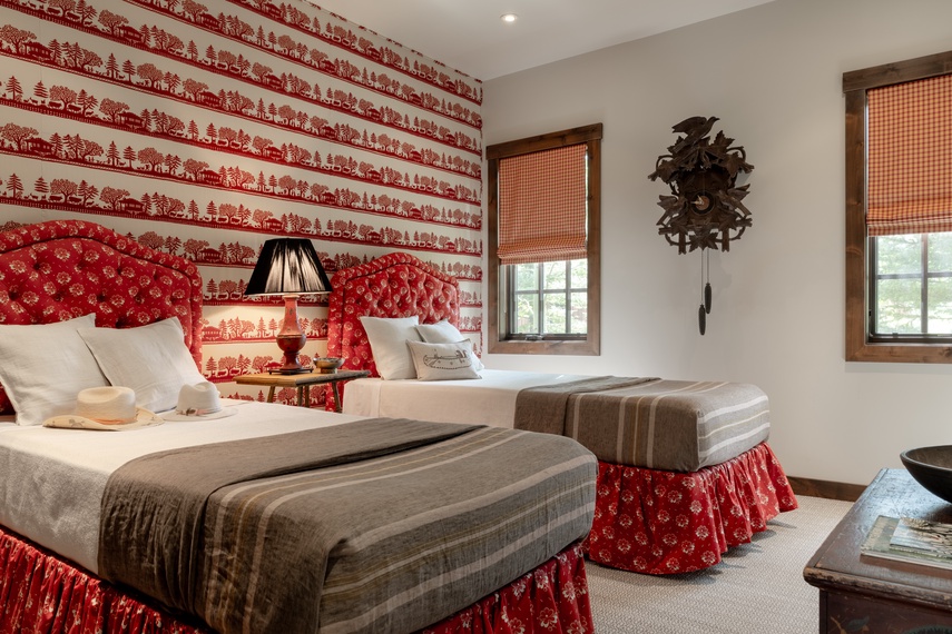 Guest Bedroom 1 - Four Pines 09 - Teton Village, WY - Luxury Villa Rental