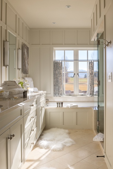 Primary Bathroom - Four Pines 77 - Teton Village, WY - Luxury Villa Rental