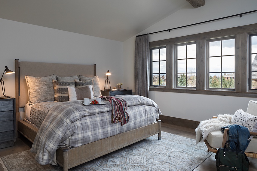 Guest Bedroom 3 - Cirque View Homestead - Teton Village, WY - Luxury Villa Rental