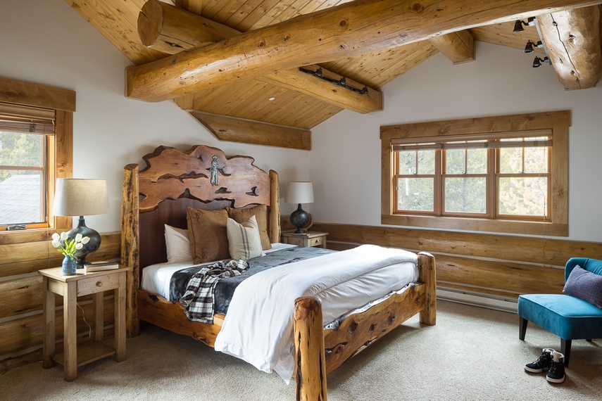 Guest Bedroom 5 - Lost in the Woods - Wilson, WY - Luxury Villa Rental