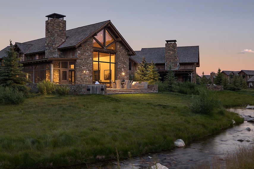 Back Exterior - Lodge at Shooting Star 03 - Teton Village, WY - Luxury Villa Rental