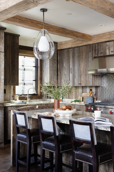 Kitchen - Fish Creek Lodge 08 - Teton Village, WY - Luxury Villa Rental
